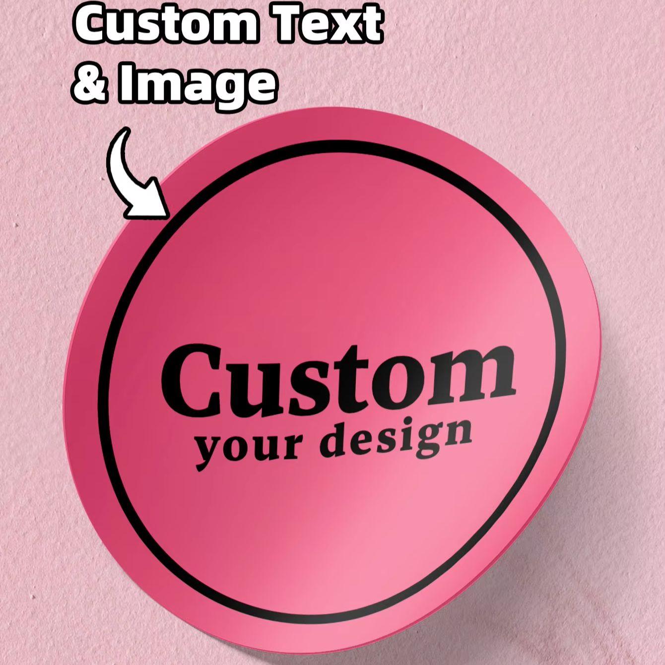 1-180 قطعة ملصقات دائرية مخصصة - مراجعة Personalised Candle Label وسعره