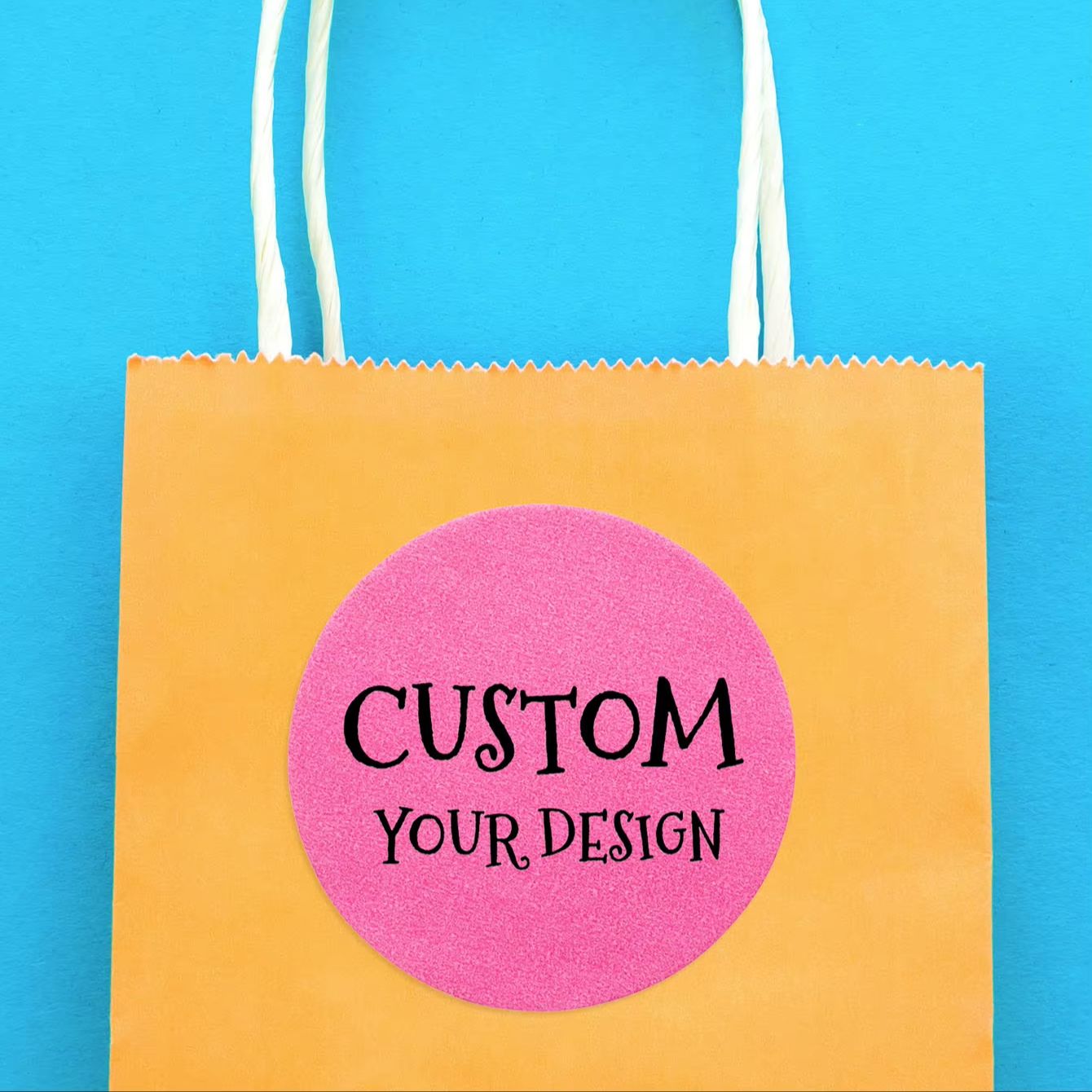 ملصقات دائرية مخصصة مقاومة للم - مراجعة Personalised Candle Label وسعره