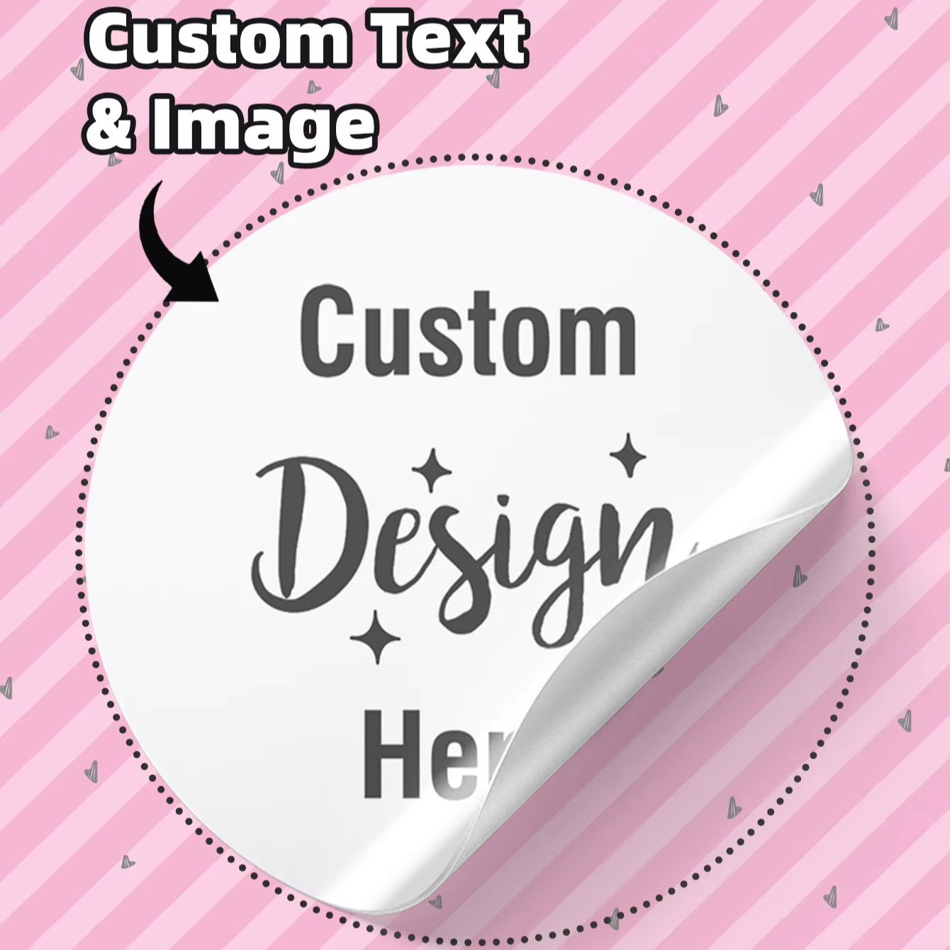 ملصقات دائرية مخصصة مقاومة للم - مراجعة Personalised Candle Label وسعره