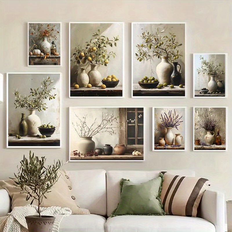 لوحة قماشية مطبوعة بدون إطار ب - مراجعة Family Tree Print وسعره